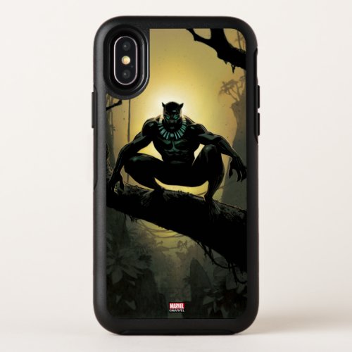 Avengers Classics  Black Panther In Tree OtterBox Symmetry iPhone X Case