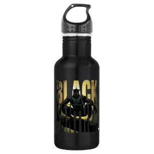 Avengers Classics   Black Panther In Tree Stainless Steel Water Bottle