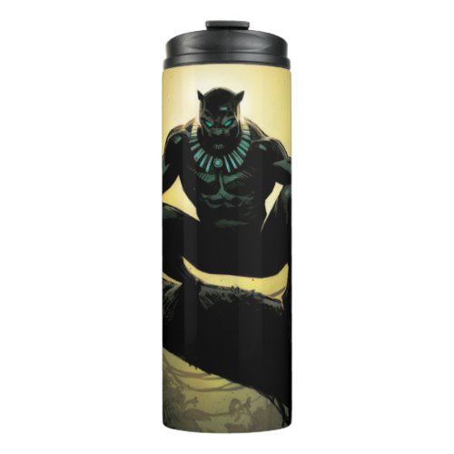 Avengers Classics  Black Panther In Tree Thermal Tumbler