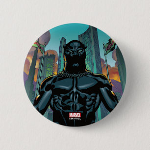 Avengers Classics   Black Panther In Wakanda Button
