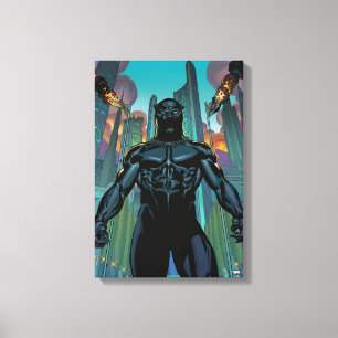 Avengers Classics   Black Panther In Wakanda Canvas Print