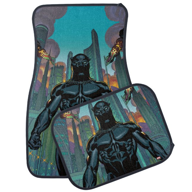 Avengers Classics | Black Panther In Wakanda Car Floor Mat (Set)