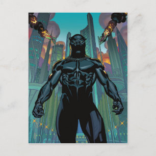 Avengers Classics Black Panther In Wakanda Postcard