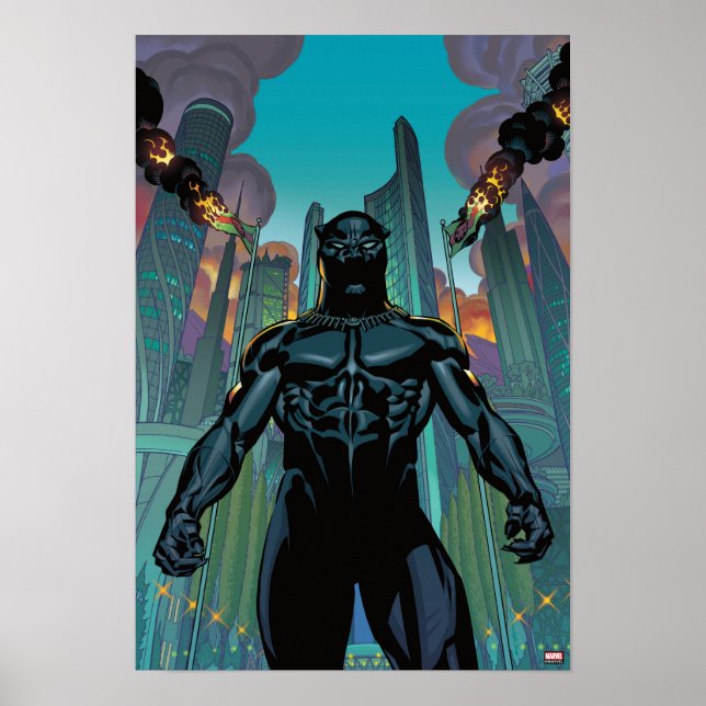 Avengers Classics | Black Panther In Wakanda Poster (Front)