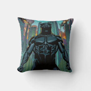 Avengers Classics   Black Panther In Wakanda Throw Pillow