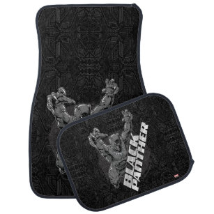 Black panther online car mats