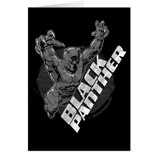 Avengers Classics | Black Panther Leap Badge Cards (Front)