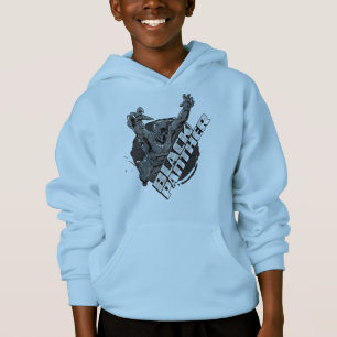 Avengers Classics   Black Panther Leap Badge Hoodie