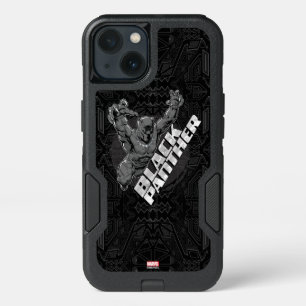 Avengers Classics Black Panther Leap Badge iPhone 13 Case
