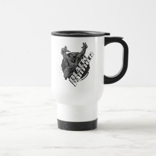 Avengers Classics   Black Panther Leap Badge Travel Mug