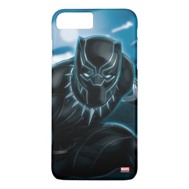 Avengers Classics | Black Panther On Rooftop Case-Mate iPhone Case (Back)