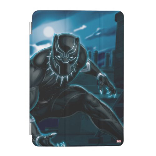 Avengers Classics  Black Panther On Rooftop iPad Mini Cover