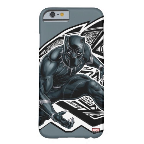 Avengers Classics  Black Panther Paw Badge Barely There iPhone 6 Case