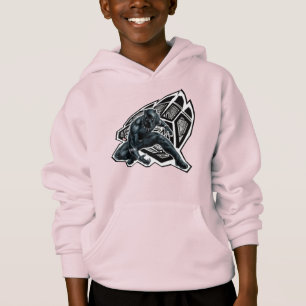 Avengers Classics Black Panther Paw Badge Hoodie