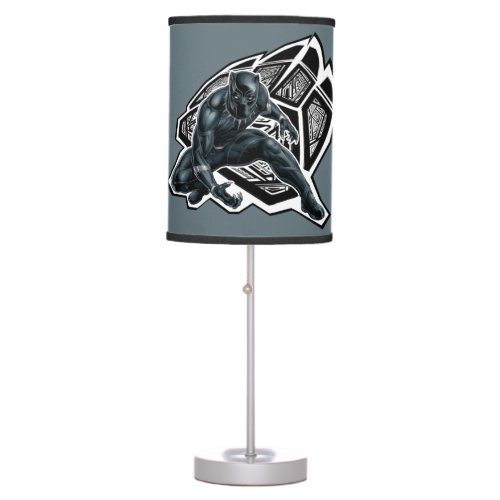 Avengers Classics  Black Panther Paw Badge Table Lamp