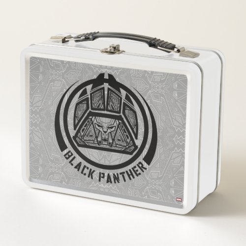 Avengers Classics  Black Panther Paw Icon Metal Lunch Box