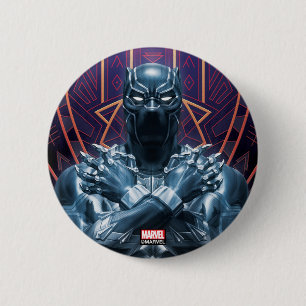 Avengers Classics   Black Panther Salute Button
