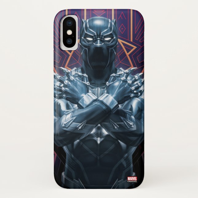Avengers Classics | Black Panther Salute Case-Mate iPhone Case (Back)