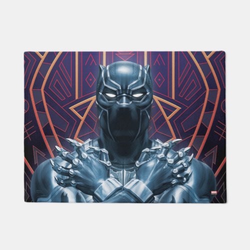 Avengers Classics  Black Panther Salute Doormat