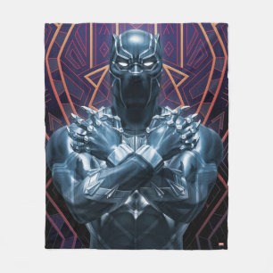Avengers Classics   Black Panther Salute Fleece Blanket
