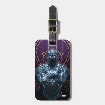 Avengers Classics | Black Panther Salute Luggage Tag by avengersclassics at Zazzle