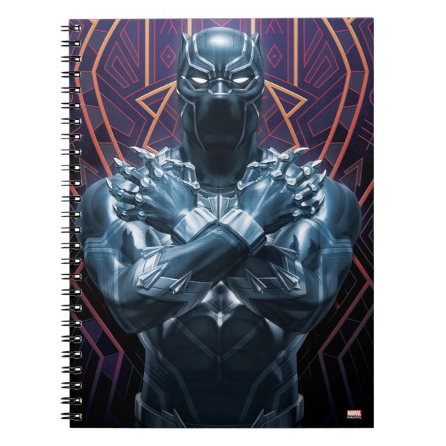 Avengers Classics | Black Panther Salute Notebook (Front)