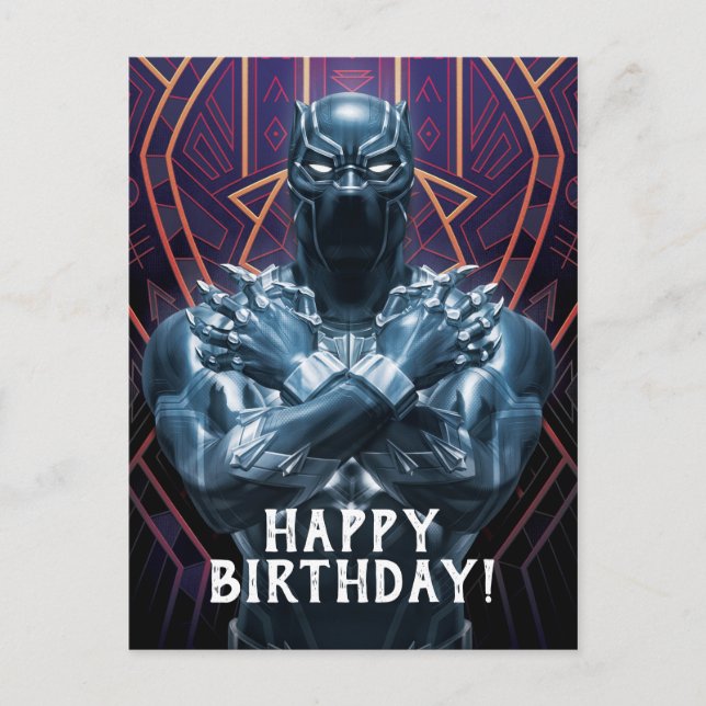 Avengers Classics | Black Panther Salute Postcard (Front)