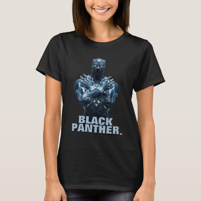 Avengers Classics | Black Panther Salute T-Shirt (Front)