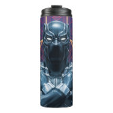 Avengers Classics, Black Panther Warrior King Stainless Steel Water Bottle