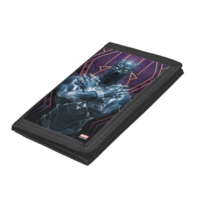Avengers Classics | Black Panther Salute Trifold Wallet (Bottom)