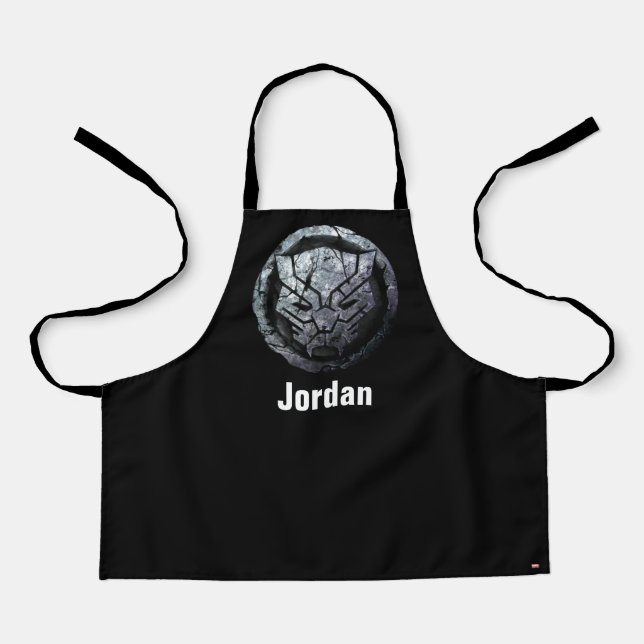 Avengers Classics | Black Panther Stone Emblem Apron (Front)