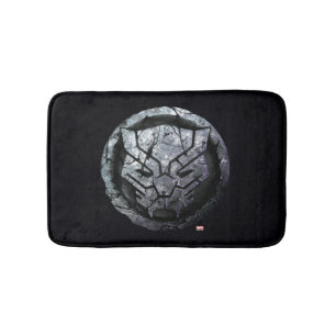Avengers Classics Black Panther Stone Emblem Bath Mat