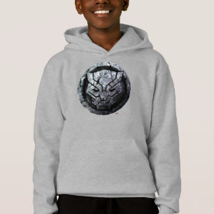 Avengers Classics   Black Panther Stone Emblem Hoodie