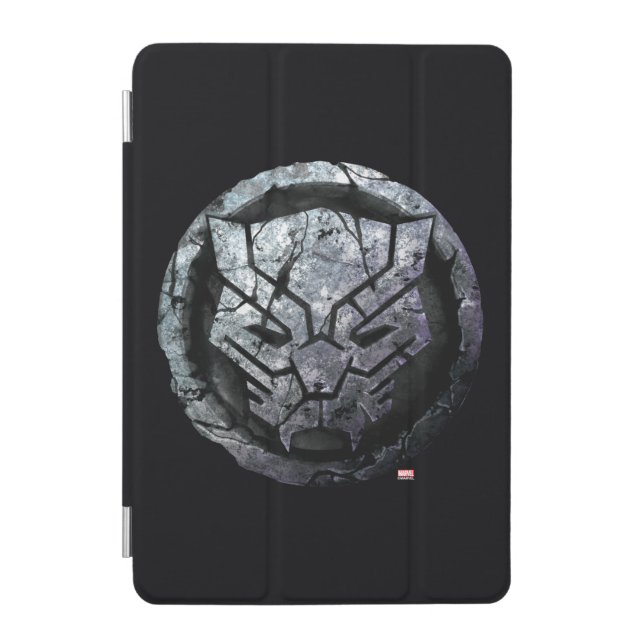 Avengers Classics | Black Panther Stone Emblem iPad Mini Cover (Front)