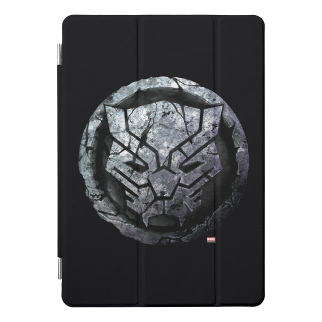 Avengers Classics | Black Panther Stone Emblem iPad Pro Cover (Front)