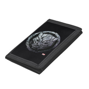 Avengers Classics Black Panther Stone Emblem Trifold Wallet