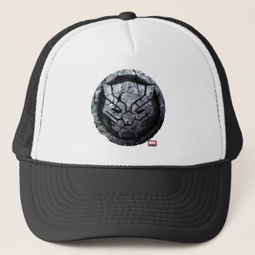 Avengers Classics  Black Panther Stone Emblem Trucker Hat