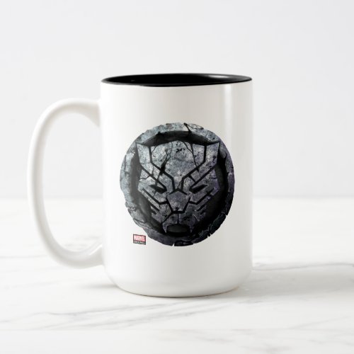 Avengers Classics  Black Panther Stone Emblem Two_Tone Coffee Mug