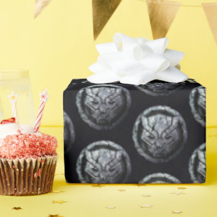Avengers Classics   Black Panther Stone Emblem Wrapping Paper