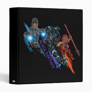 Avengers Classics   Black Panther Team Up 3 Ring Binder