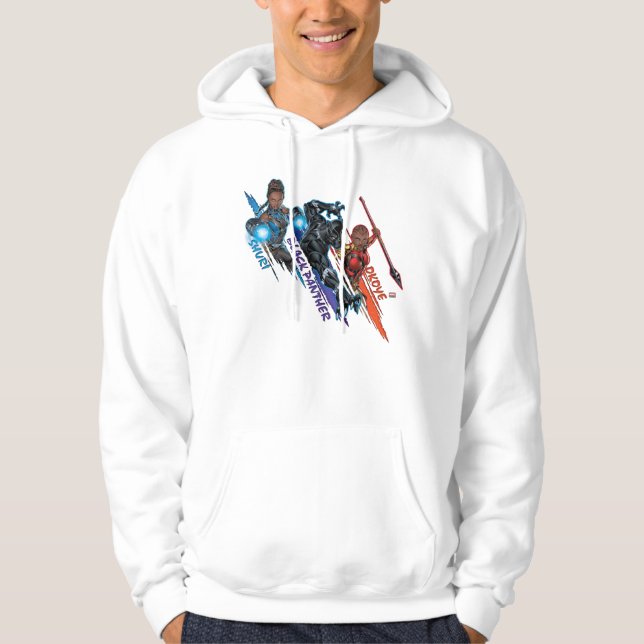 Avengers Classics | Black Panther Team Up Hoodie (Front)