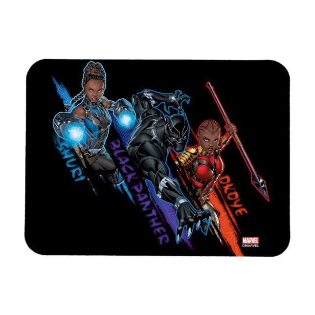Avengers Classics | Black Panther Team Up Magnet (Horizontal)