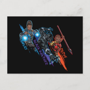 Avengers Classics Black Panther Team Up Postcard