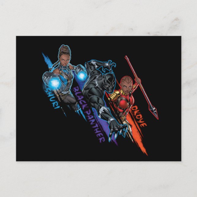 Avengers Classics | Black Panther Team Up Postcard (Front)