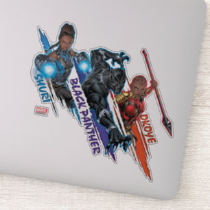 Avengers Classics   Black Panther Team Up Sticker