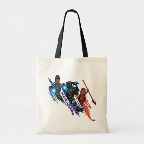 Avengers Classics  Black Panther Team Up Tote Bag