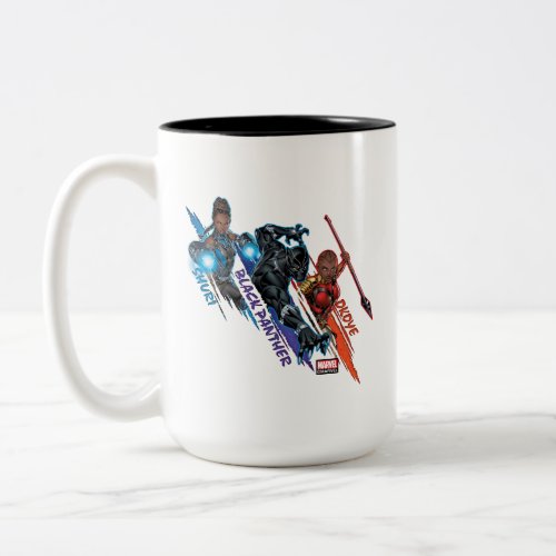 Avengers Classics  Black Panther Team Up Two_Tone Coffee Mug