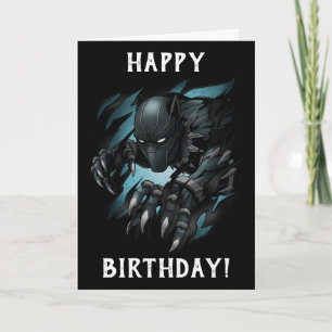 Avengers Classics Black Panther Tearing Through Card