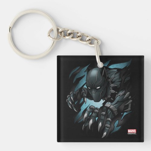 Avengers Classics  Black Panther Tearing Through Keychain