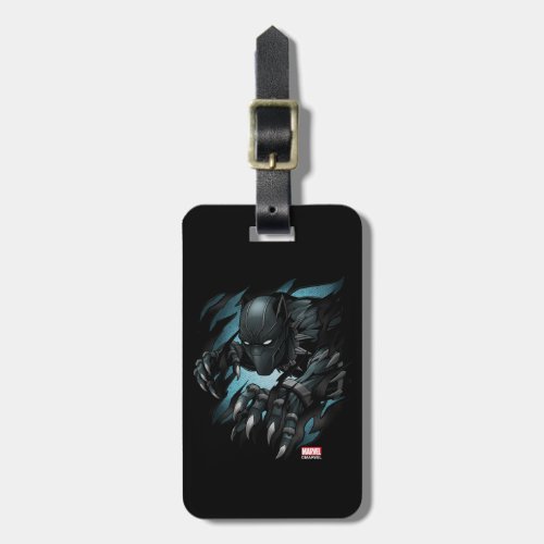 Avengers Classics  Black Panther Tearing Through Luggage Tag